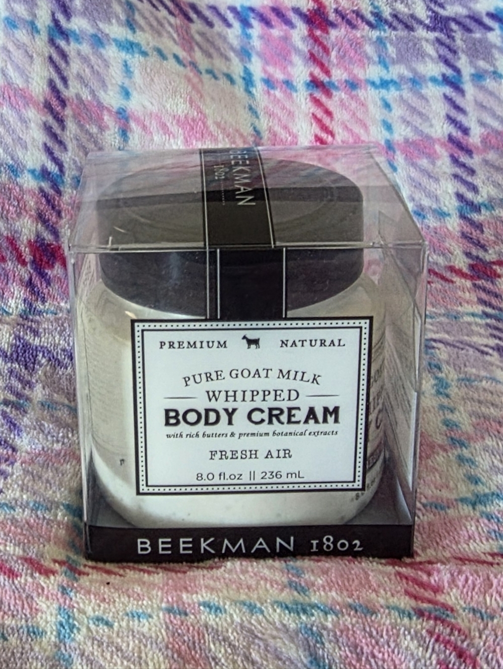 Beekman 1802 Pure Goat Milk Whipped Body Cream FRESH AIR 8 oz. NIB